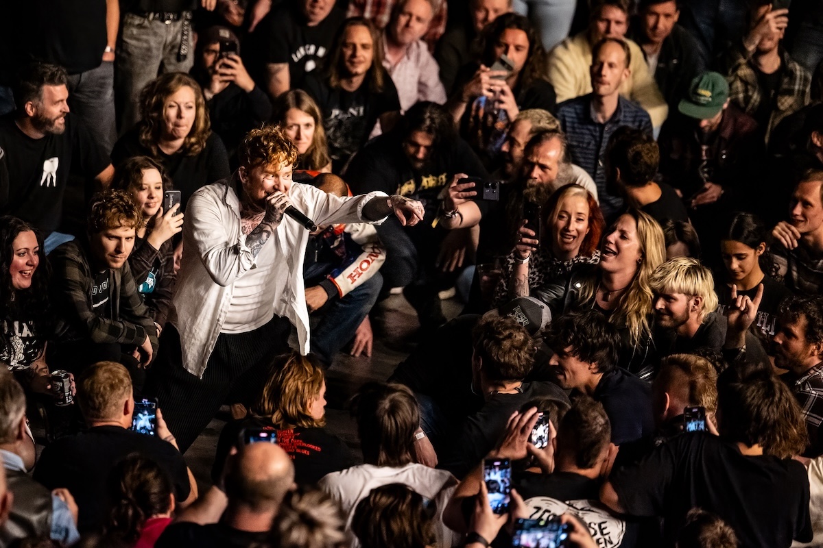 Frank Carter & The Rattlesnakes @ Helldorado, picture 1, photographed by Dorien Goetschalckx - FrontView Magazine