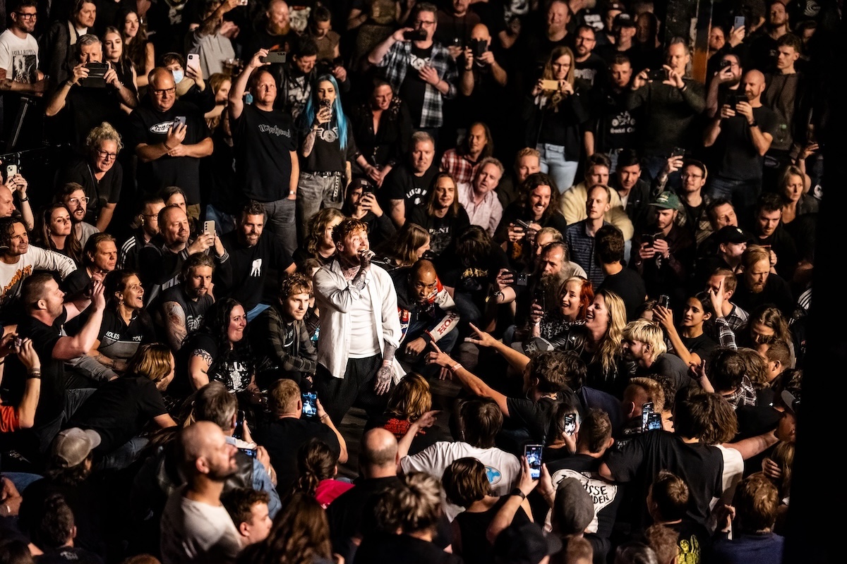 Frank Carter & The Rattlesnakes @ Helldorado, picture 3, photographed by Dorien Goetschalckx - FrontView Magazine