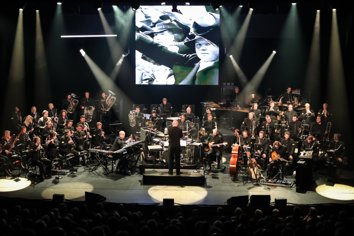 It's all about Freedom Orkest Koninklijke Luchtmacht @ De Nobelaer, foto 1, foto's door Kitty van de Waart - FrontView Magazine