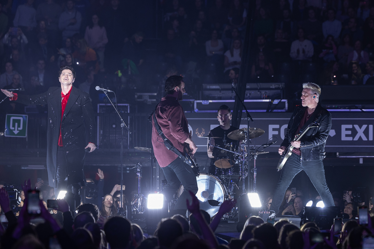 The Script @ Vorst Nationaal, picture 11, photographed by David Johnson - FrontView Magazine