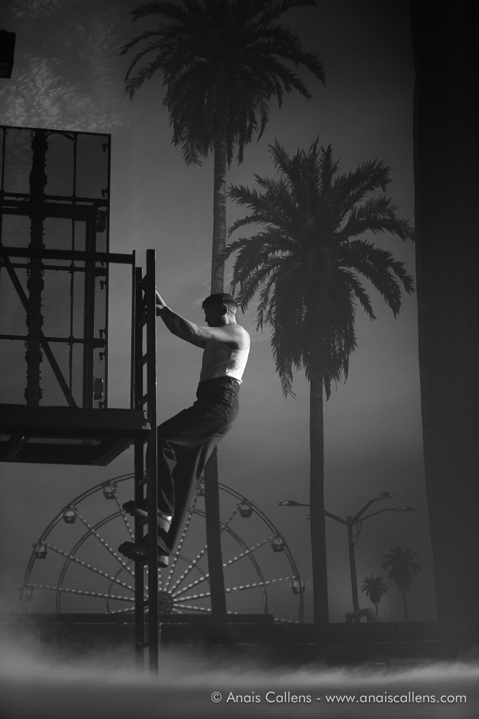 Eddy de Pretto Crash coeur tour, picture 3, photographed by Anais Callens - FrontView Magazine