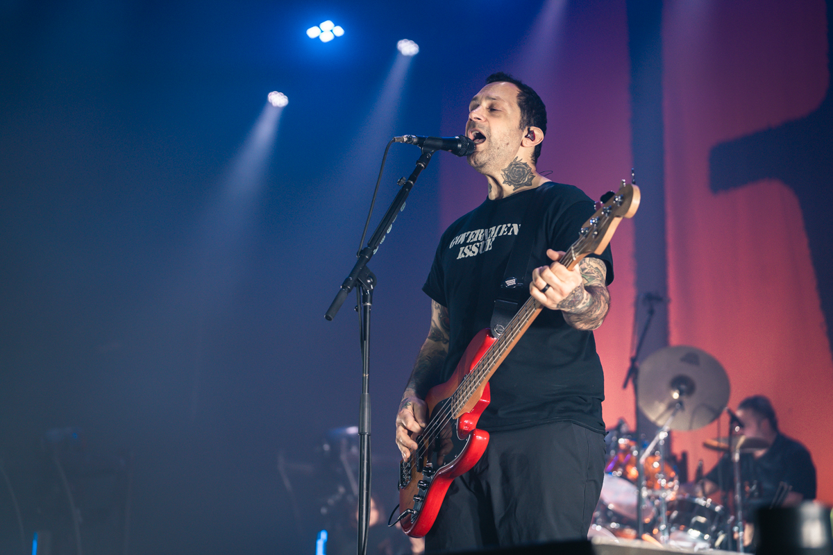 Rise Against @ Vorst Nationaal, foto 2, foto's door Jelle Meersschaut - FrontView Magazine