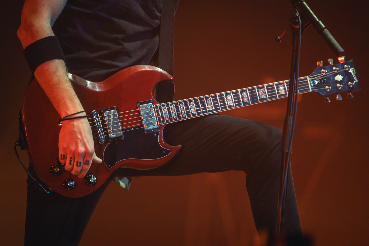 Rise Against @ Vorst Nationaal, foto 10, foto's door Jelle Meersschaut - FrontView Magazine