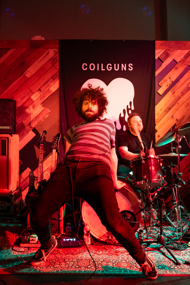 Coilguns @ La Source Beer Co, picture 1, photographed by Koen Marcoen - FrontView Magazine