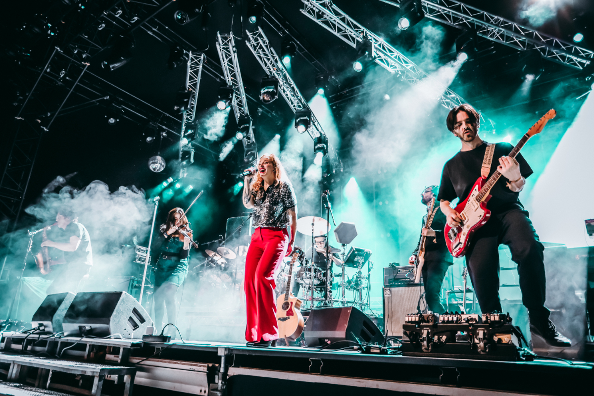 Anneke van Giersbergen en band Anneke van Giersbergen @ Marillion Weekend, foto 36, foto's door Kitty van de Waart - FrontView Magazine