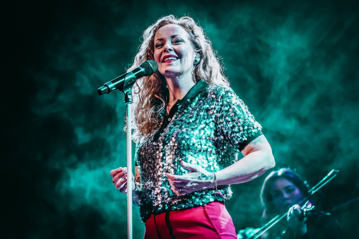 Anneke van Giersbergen en band Anneke van Giersbergen @ Marillion Weekend, foto 37, foto's door Kitty van de Waart - FrontView Magazine