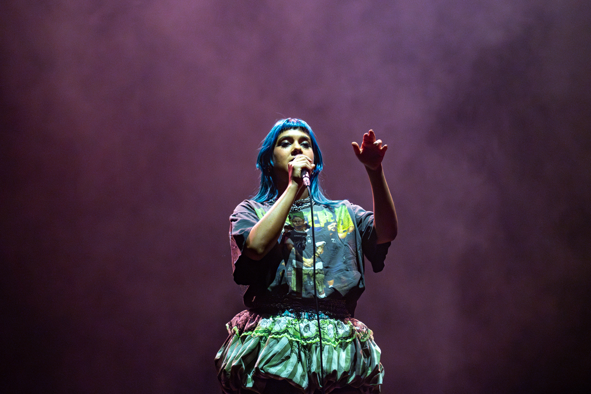 Ecca Vandal @ Sportpaleis, foto 9, foto's door Bart Janssens - FrontView Magazine