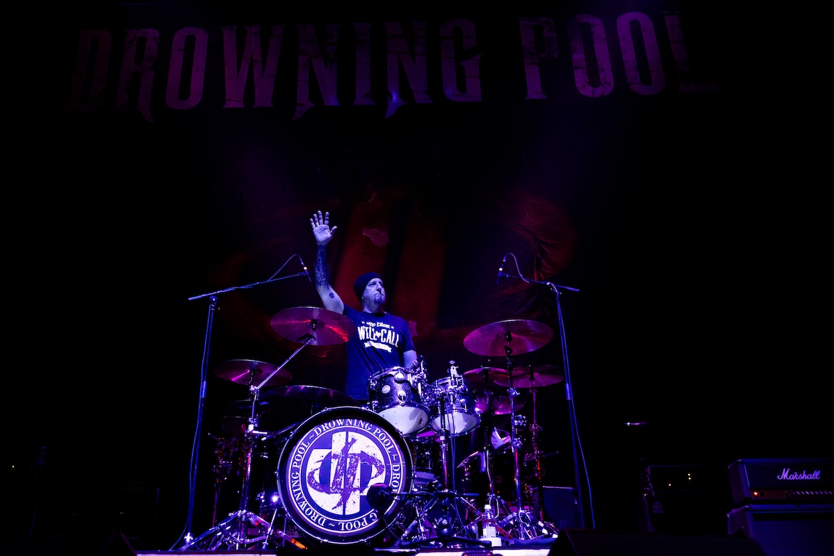 Drowning Pool @ Vorst Nationaal, picture 3, photographed by Dorien Goetschalckx - FrontView Magazine