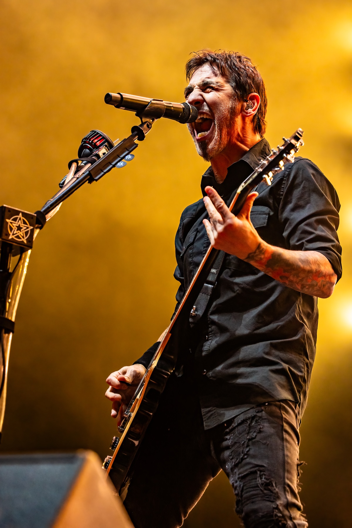 Godsmack @ Vorst Nationaal, foto 5, foto's door Dorien Goetschalckx - FrontView Magazine