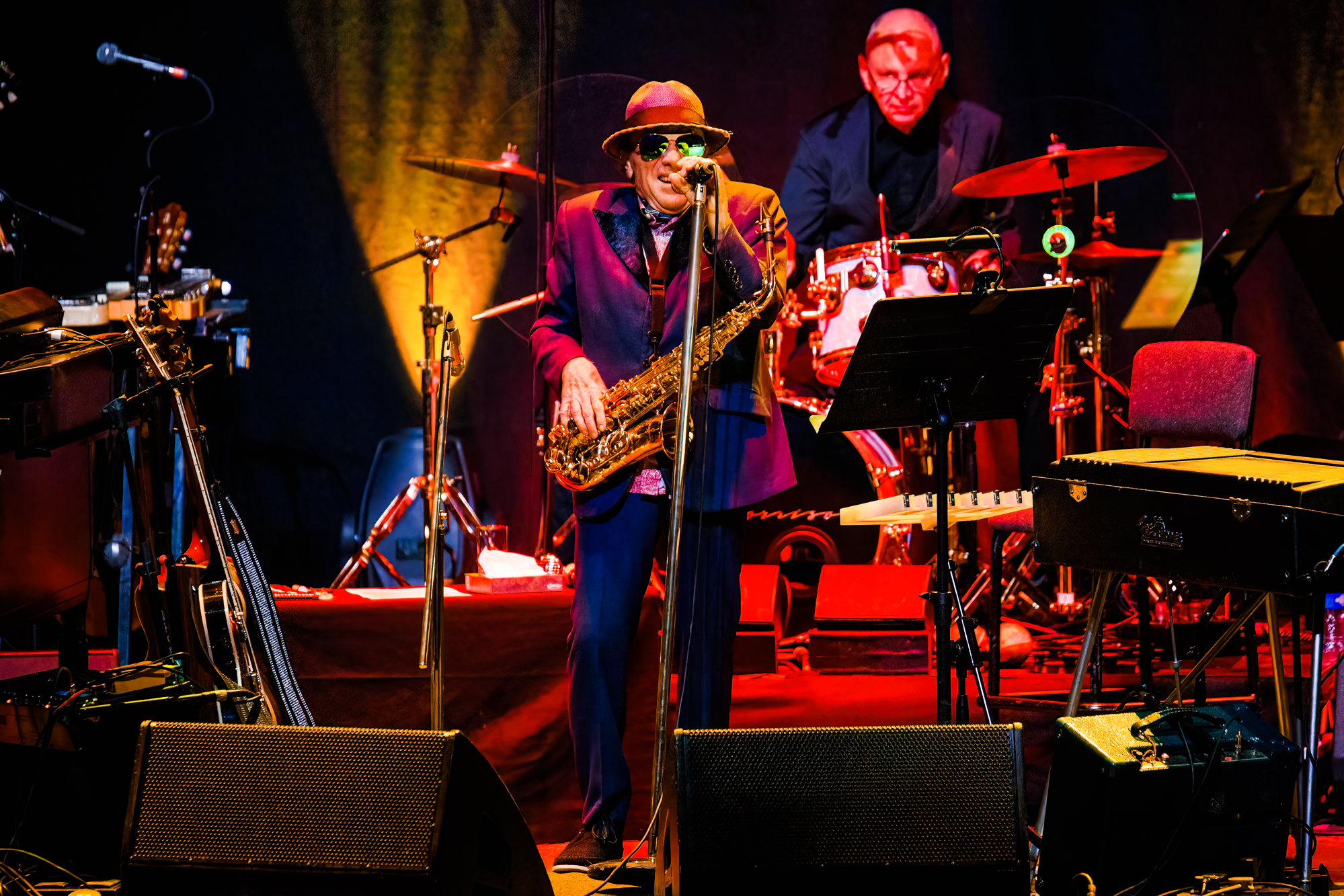 Van Morrison In concert, picture 1, photographed by Paul Jongeneelen - FrontView Magazine