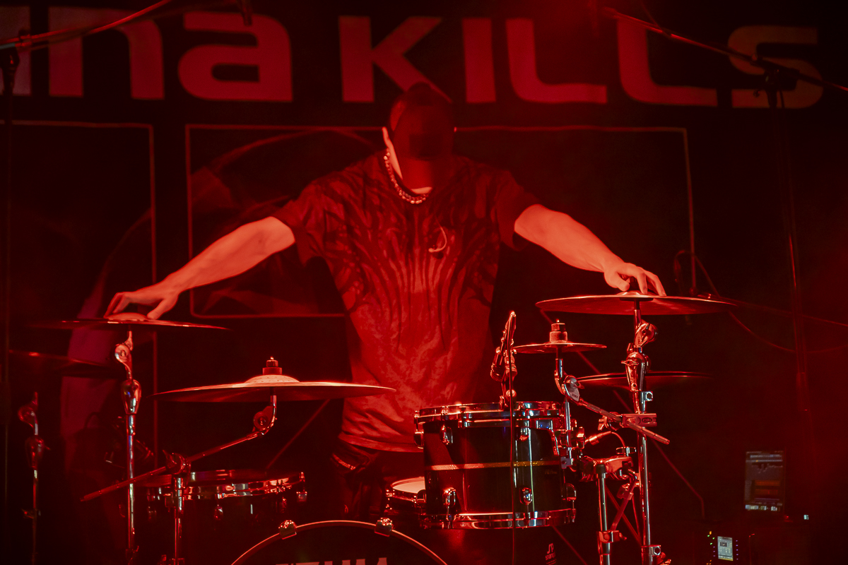 Luna Kills @ Club Hell Diest, picture 1, photographed by Peter Smet - FrontView Magazine