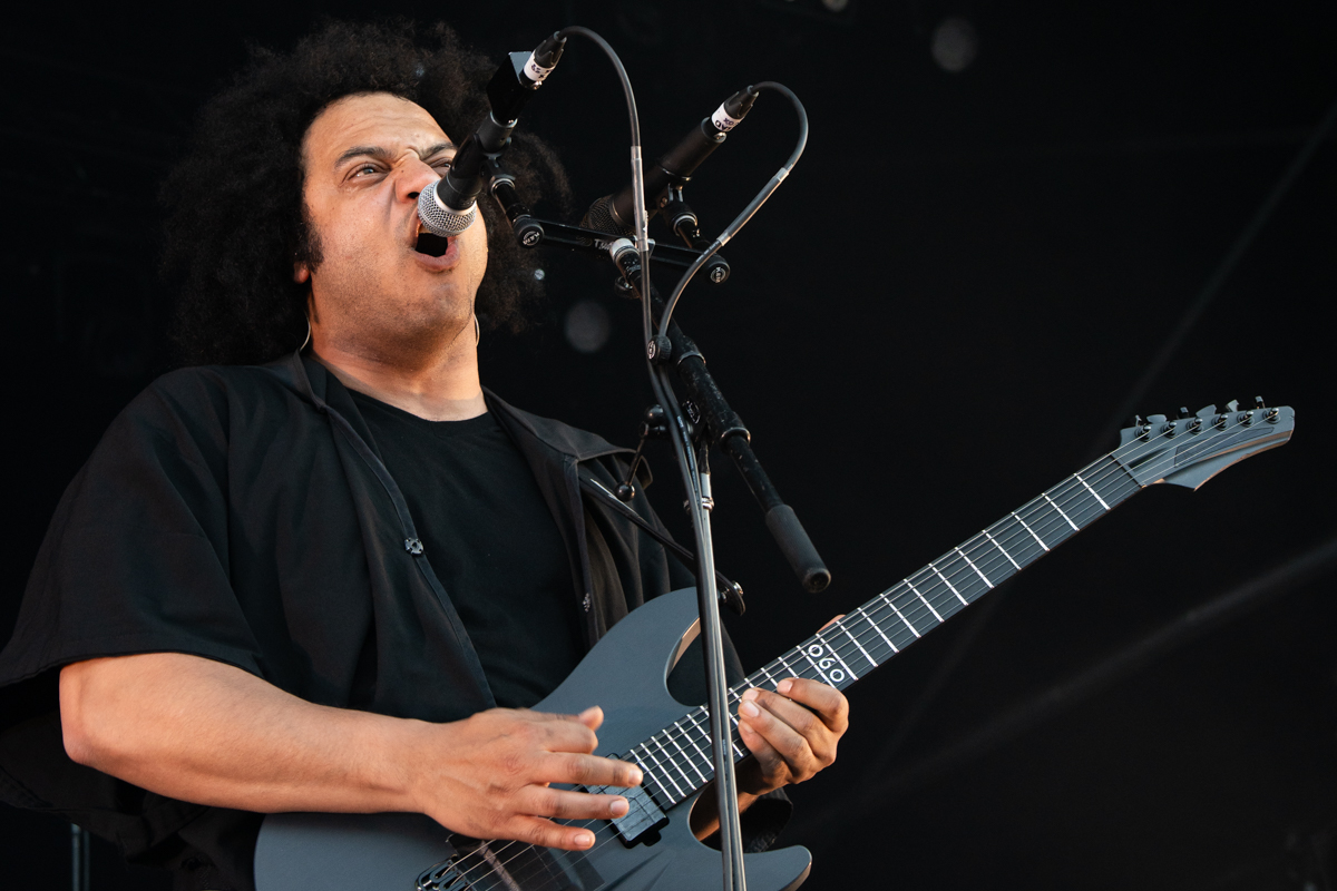 Zeal & Ardor @ Obsedian Dust, picture 1, photographed by Koen Marcoen - FrontView Magazine