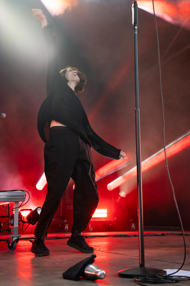 Zeal & Ardor @ Obsedian Dust, picture 13, photographed by Koen Marcoen - FrontView Magazine