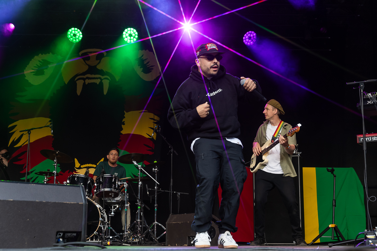 Kiko Bun & Run Come Down @ Antwerp Reggae Festival 2025, picture 1, photographed by Marc Verdonck - FrontView Magazine