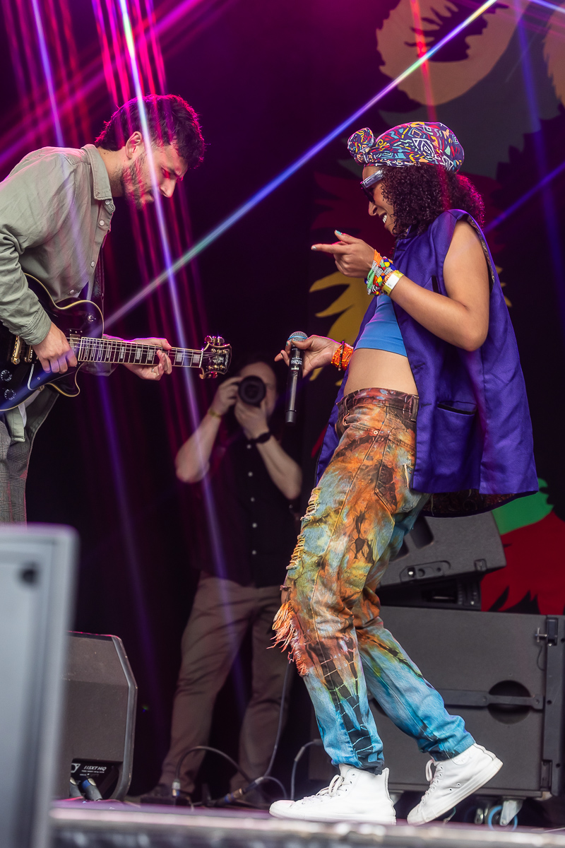 Shniece McMenamin & Run Come Down @ Antwerp Reggae Festival 2025, picture 7, photographed by Marc Verdonck - FrontView Magazine