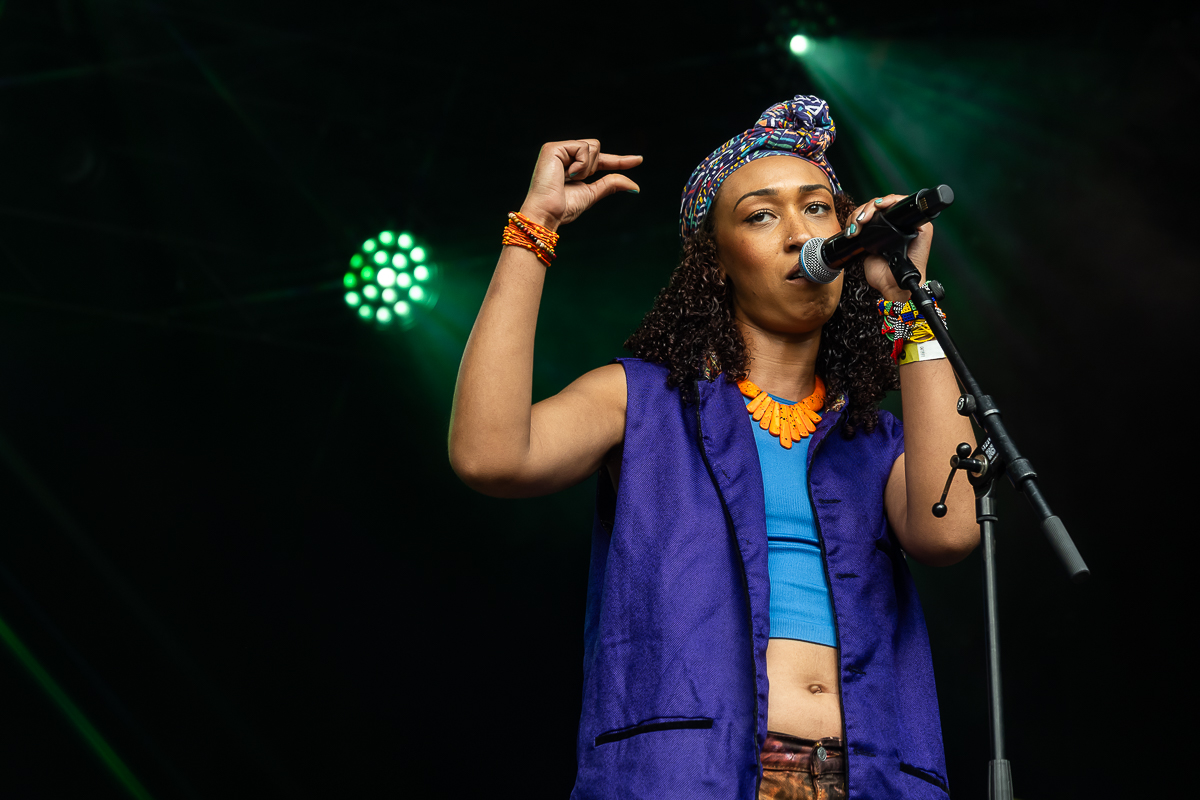 Shniece McMenamin & Run Come Down @ Antwerp Reggae Festival 2025, picture 16, photographed by Marc Verdonck - FrontView Magazine