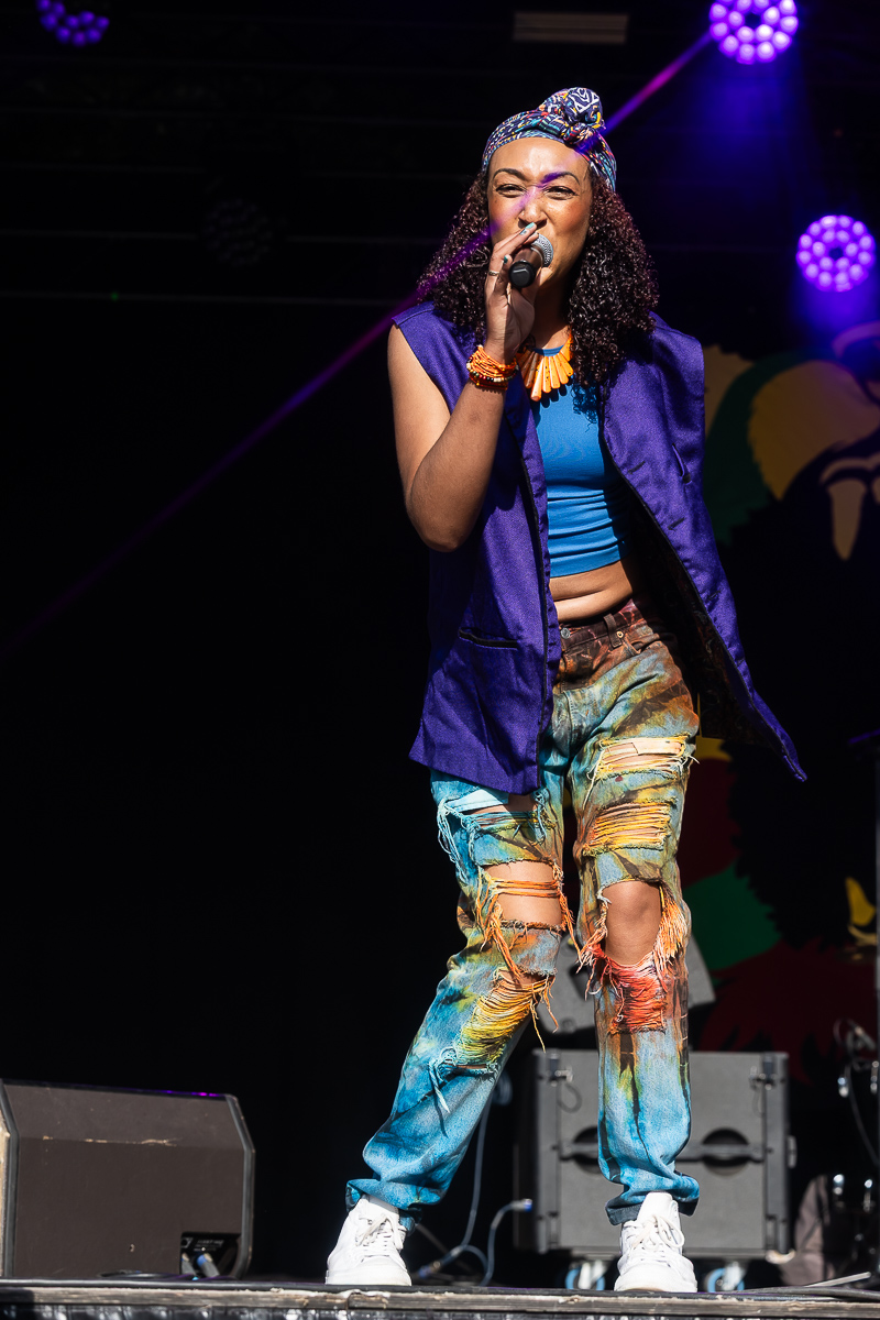 Shniece McMenamin & Run Come Down @ Antwerp Reggae Festival 2025, picture 24, photographed by Marc Verdonck - FrontView Magazine