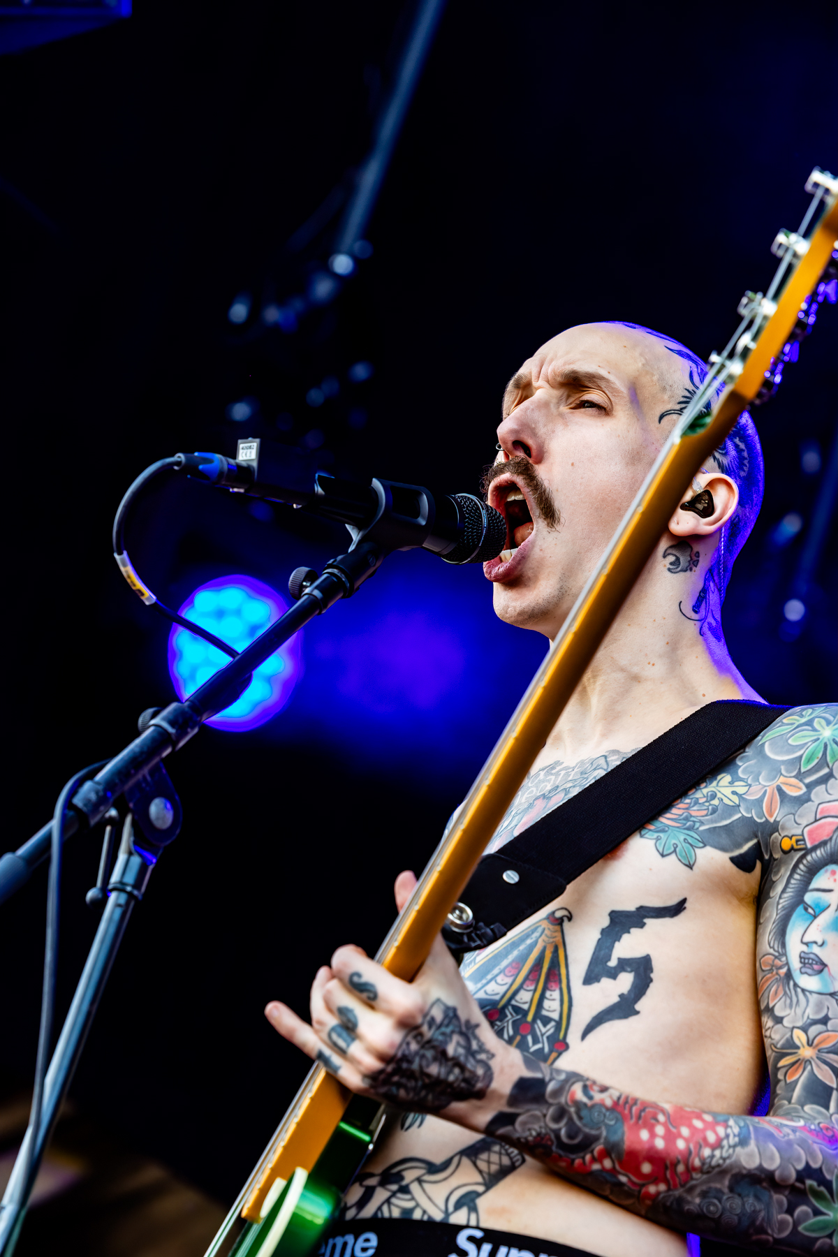 Doodseskader @ Rock Affligem, picture 1, photographed by Dorien Goetschalckx - FrontView Magazine