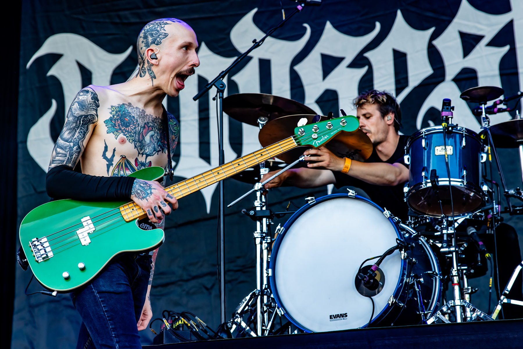 Doodseskader @ Rock Affligem, picture 4, photographed by Dorien Goetschalckx - FrontView Magazine