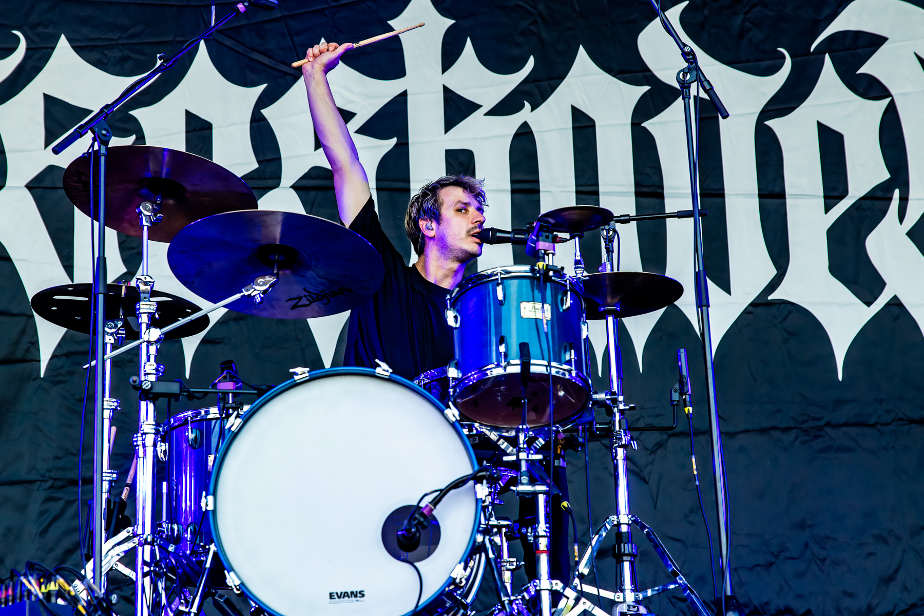 Doodseskader @ Rock Affligem, picture 8, photographed by Dorien Goetschalckx - FrontView Magazine