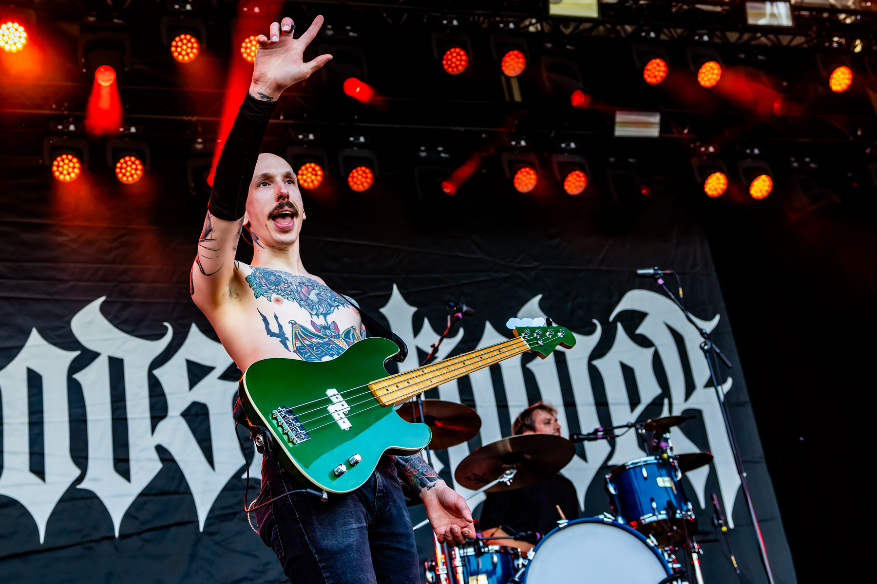 Doodseskader @ Rock Affligem, picture 20, photographed by Dorien Goetschalckx - FrontView Magazine