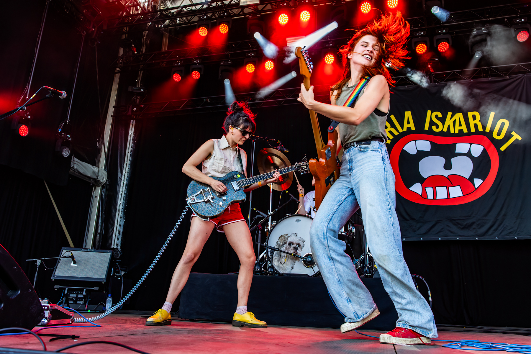 Maria Iskariot @ Rock Affligem, picture 5, photographed by Dorien Goetschalckx - FrontView Magazine