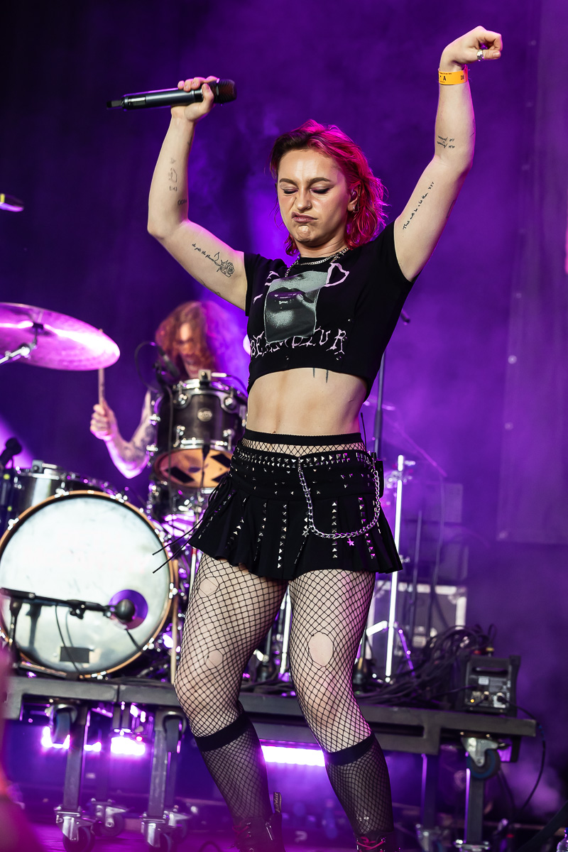 Beth McCarthy @ Vestrock 2025, picture 6, photographed by Marc Verdonck - FrontView Magazine