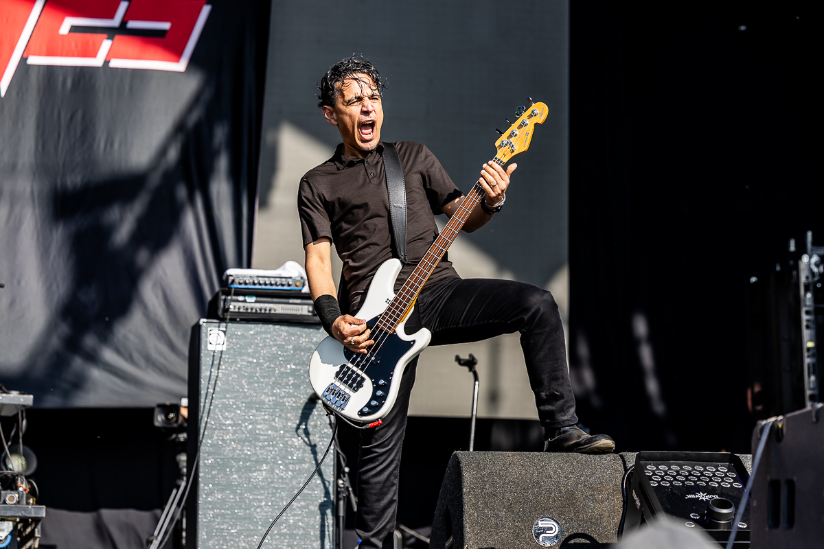 Danko Jones @ Vestrock 2025, picture 2, photographed by Marc Verdonck - FrontView Magazine