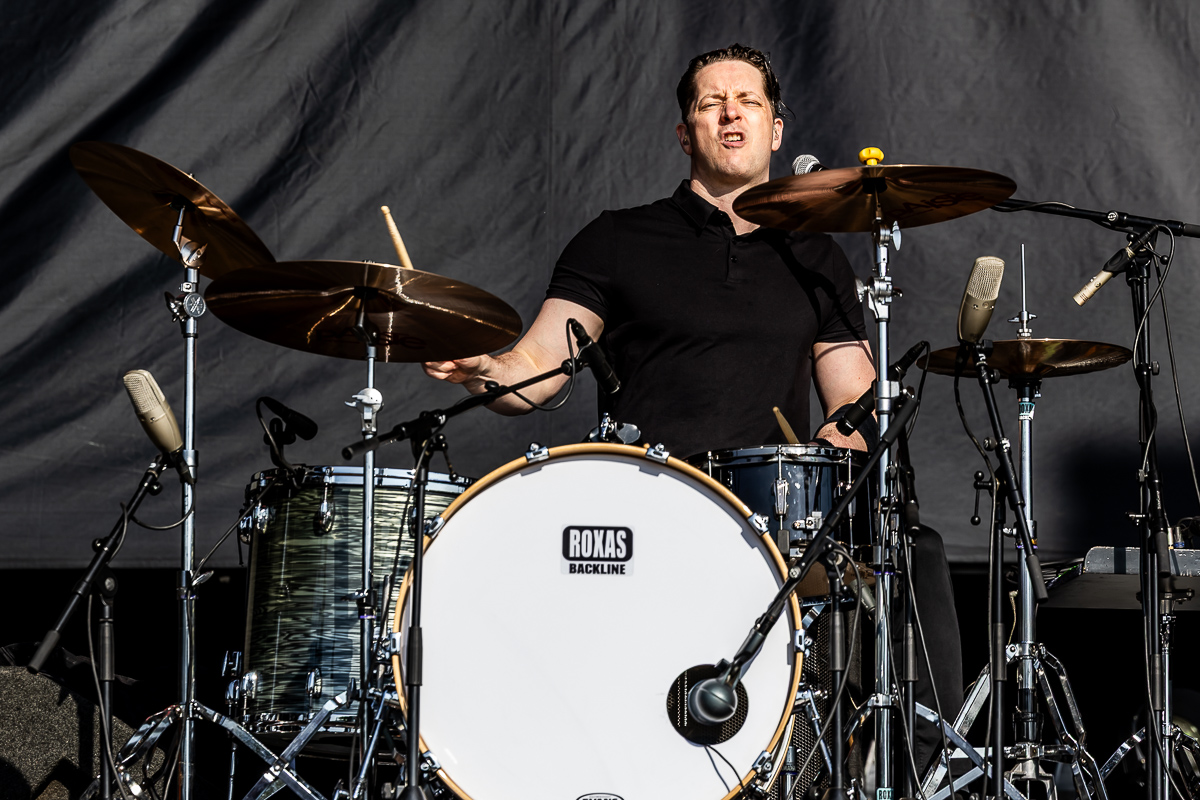 Danko Jones @ Vestrock 2025, picture 3, photographed by Marc Verdonck - FrontView Magazine