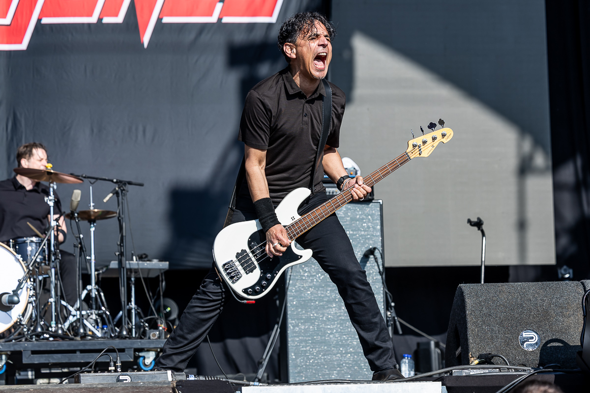 Danko Jones @ Vestrock 2025, picture 4, photographed by Marc Verdonck - FrontView Magazine