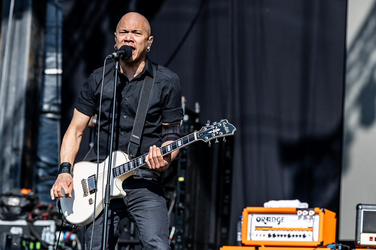 Danko Jones @ Vestrock 2025, picture 6, photographed by Marc Verdonck - FrontView Magazine