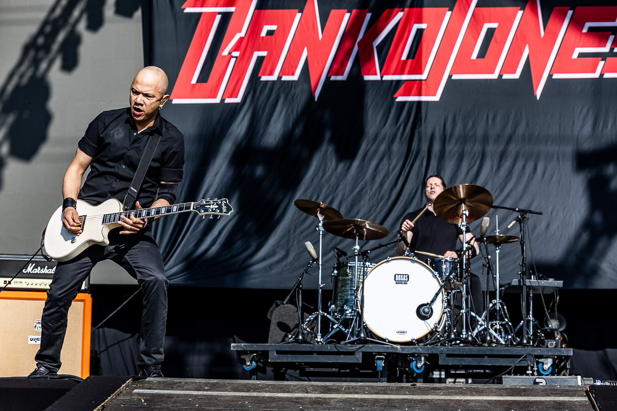 Danko Jones @ Vestrock 2025, picture 7, photographed by Marc Verdonck - FrontView Magazine