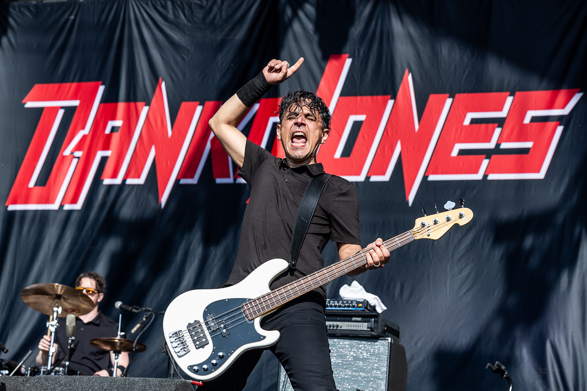 Danko Jones @ Vestrock 2025, picture 10, photographed by Marc Verdonck - FrontView Magazine