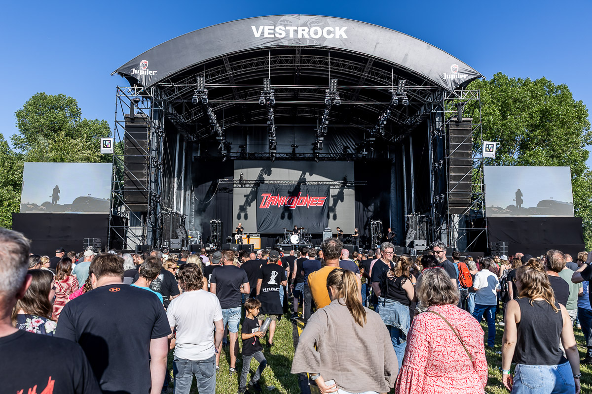 Danko Jones @ Vestrock 2025, picture 17, photographed by Marc Verdonck - FrontView Magazine