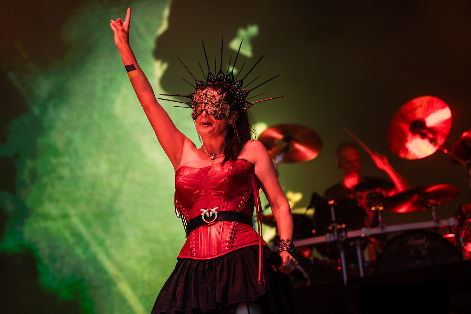 Within Temptation @ Vestrock, picture 5, photographed by Dorien Goetschalckx - FrontView Magazine