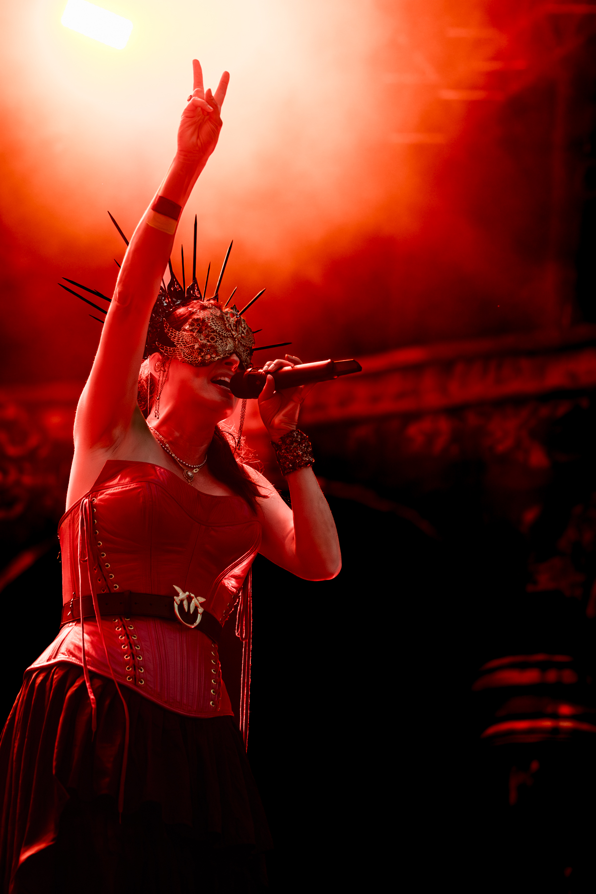 Within Temptation @ Vestrock, picture 9, photographed by Dorien Goetschalckx - FrontView Magazine