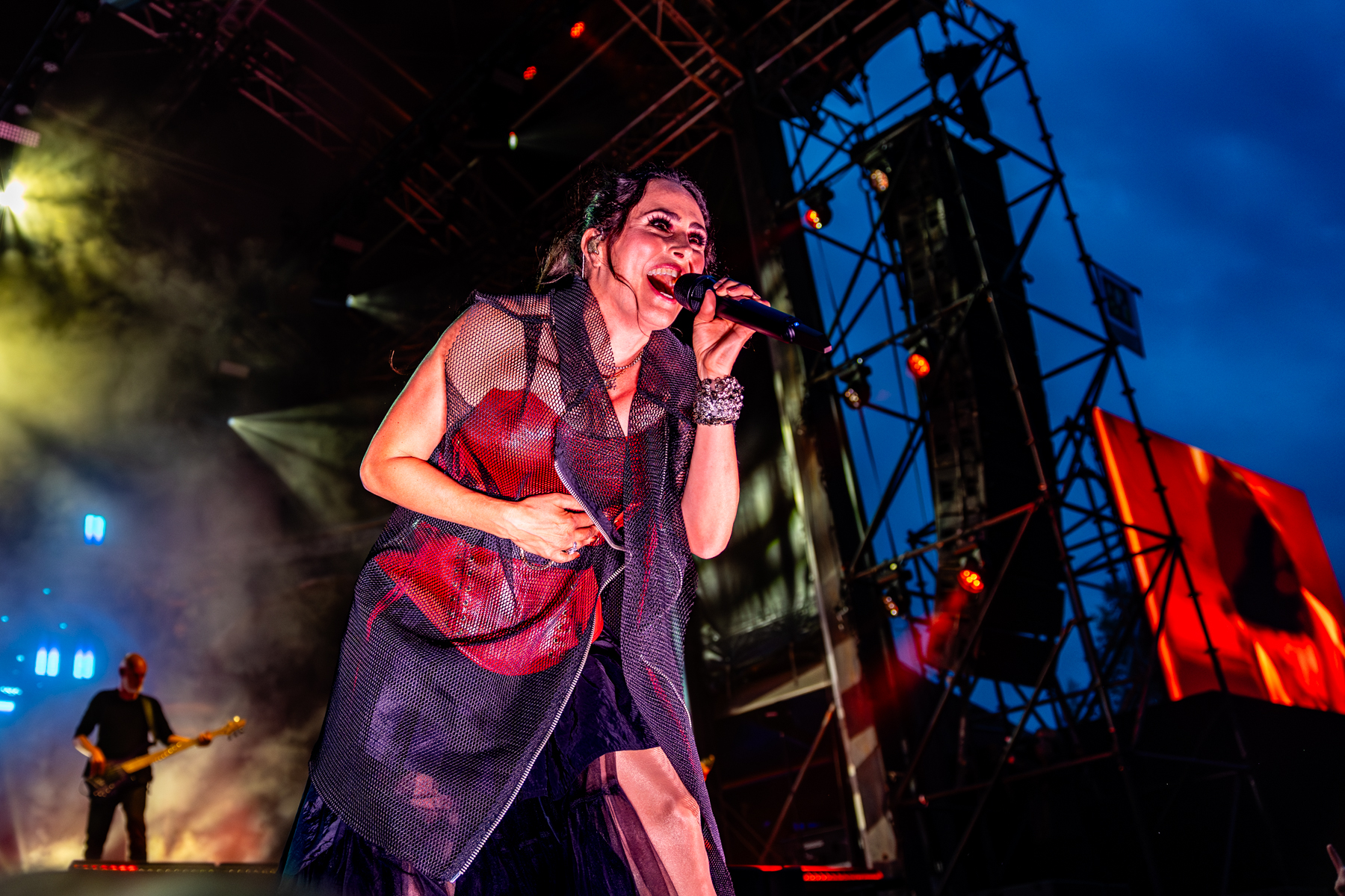 Within Temptation @ Vestrock, picture 16, photographed by Dorien Goetschalckx - FrontView Magazine