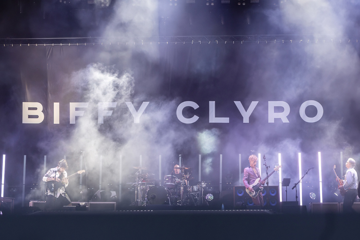 Biffy Clyro @ Rock Am Ring 2025, foto 2, foto's door Edwin Houdevelt - FrontView Magazine