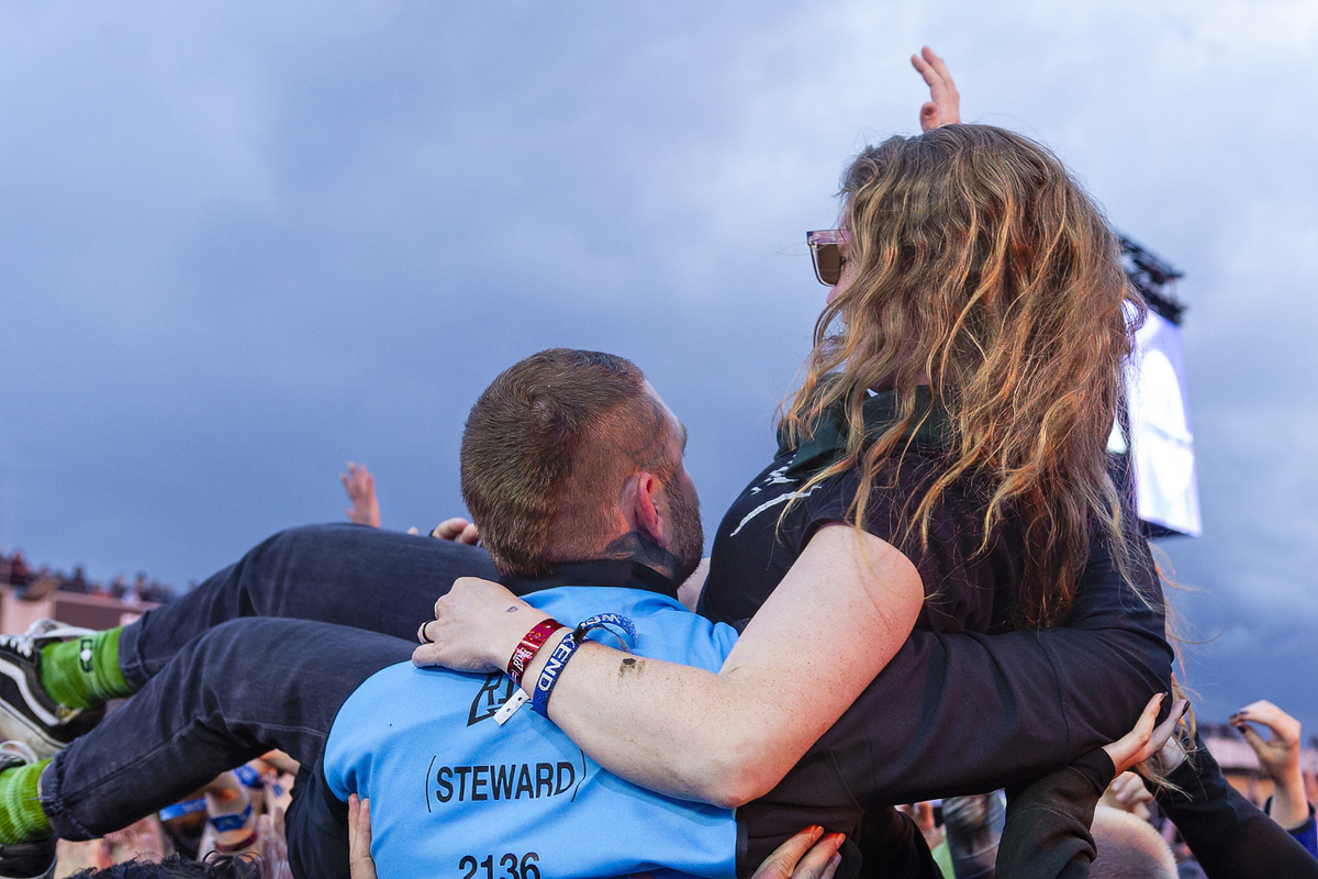 Biffy Clyro @ Rock Am Ring 2025, foto 5, foto's door Edwin Houdevelt - FrontView Magazine