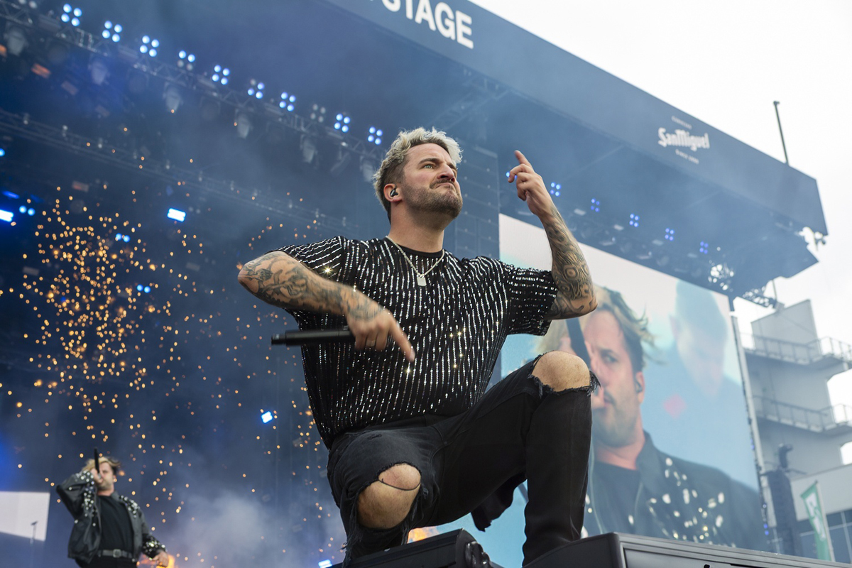 Electric Callboy @ Rock Am Ring 2025, picture 6, photographed by Edwin Houdevelt - FrontView Magazine