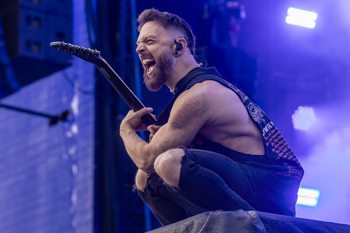 Bullet for My Valentine @ Rock Am Ring 20025, foto 1, foto's door Edwin Houdevelt - FrontView Magazine