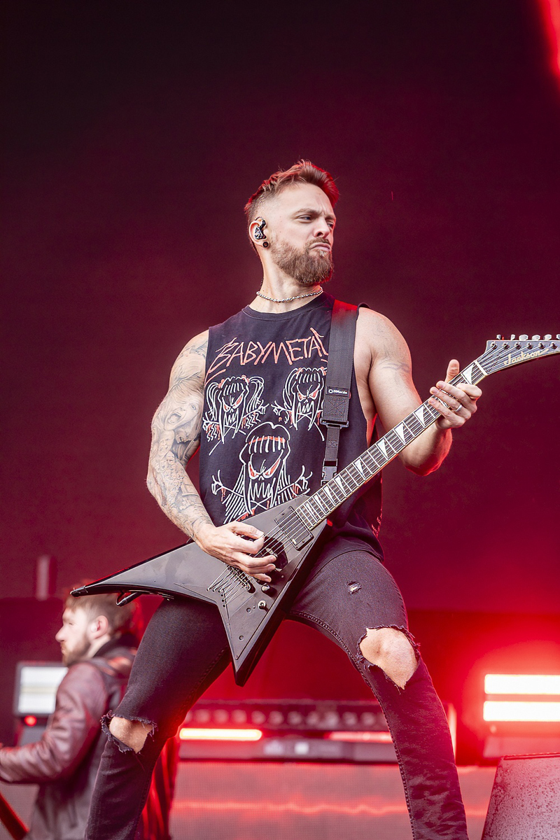 Bullet for My Valentine @ Rock Am Ring 20025, foto 9, foto's door Edwin Houdevelt - FrontView Magazine