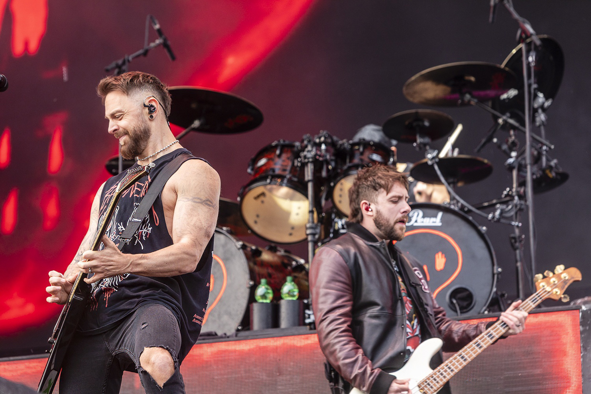 Bullet for My Valentine @ Rock Am Ring 20025, foto 11, foto's door Edwin Houdevelt - FrontView Magazine