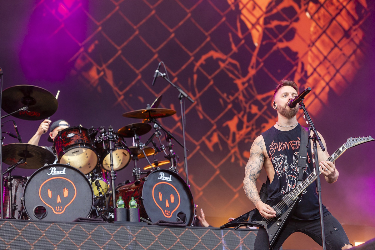 Bullet for My Valentine @ Rock Am Ring 20025, foto 16, foto's door Edwin Houdevelt - FrontView Magazine
