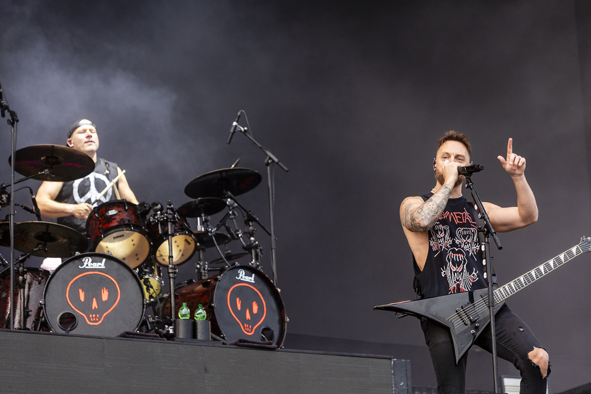 Bullet for My Valentine @ Rock Am Ring 20025, foto 19, foto's door Edwin Houdevelt - FrontView Magazine