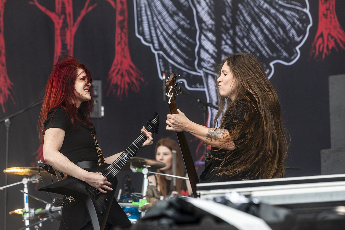 Kittie @ Rock Am Ring 2025, foto 1, foto's door Edwin Houdevelt - FrontView Magazine