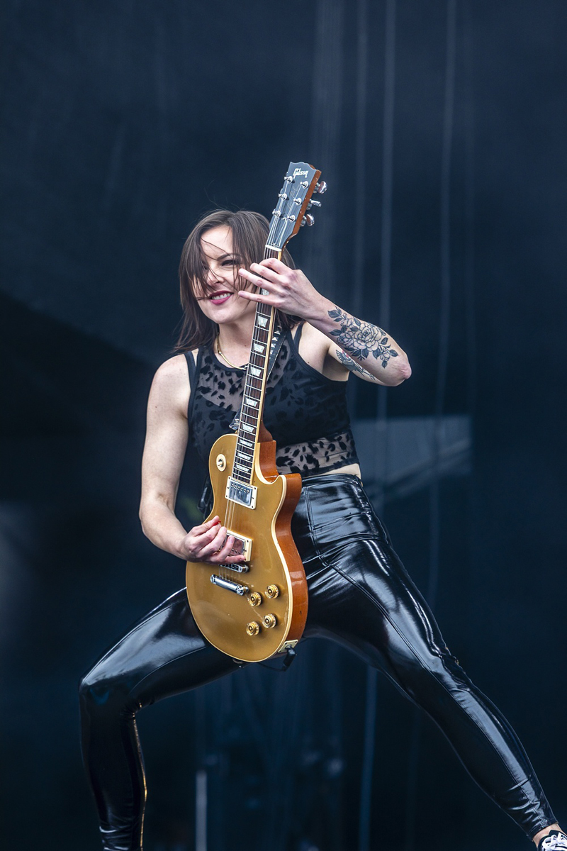 Kittie @ Rock Am Ring 2025, foto 2, foto's door Edwin Houdevelt - FrontView Magazine