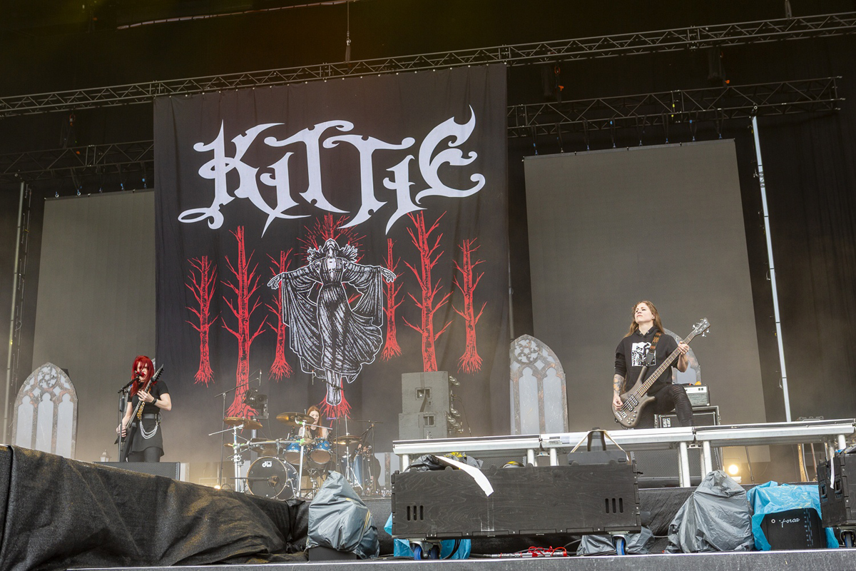 Kittie @ Rock Am Ring 2025, foto 4, foto's door Edwin Houdevelt - FrontView Magazine