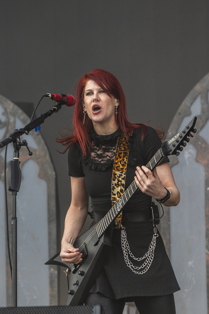 Kittie @ Rock Am Ring 2025, foto 5, foto's door Edwin Houdevelt - FrontView Magazine
