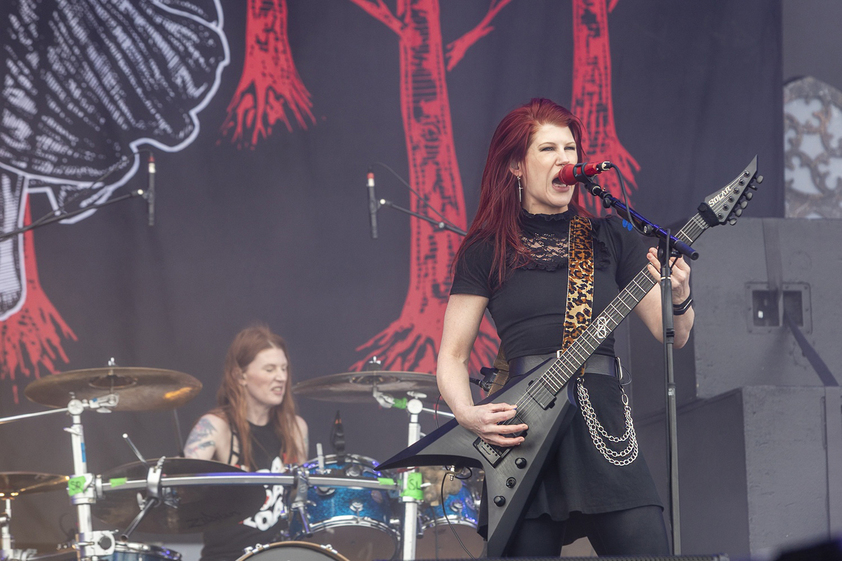 Kittie @ Rock Am Ring 2025, foto 7, foto's door Edwin Houdevelt - FrontView Magazine